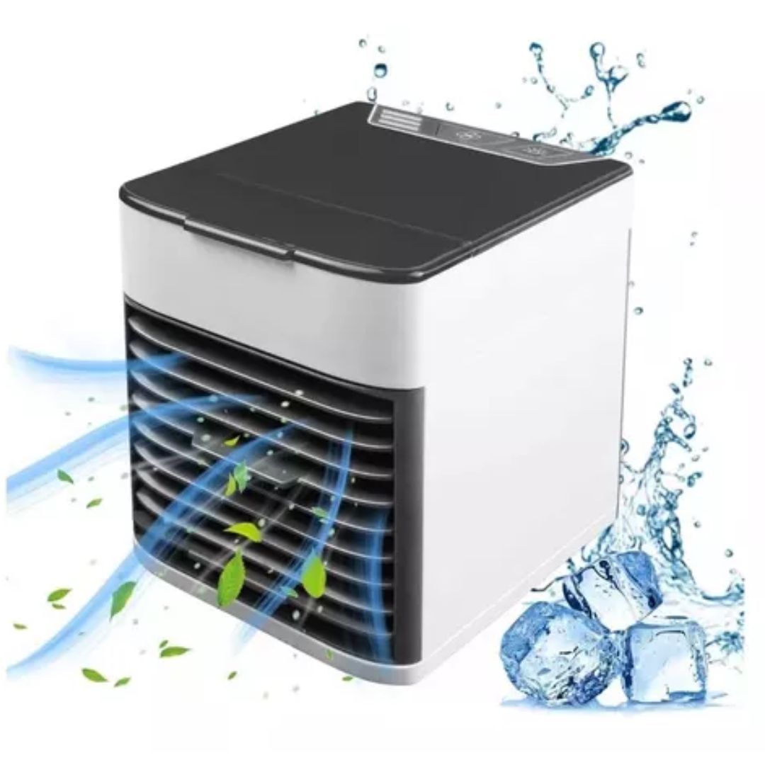 Mini Climatizador Portátil Umidificador USB 12V