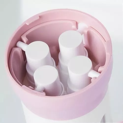 Kit de Viagem Dispense Portátil 4 Em 1 Banho Porta Shampoo
